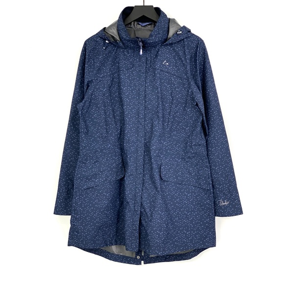 Paradox Jackets & Blazers - PARADOX Long Rain Jacket Periwinkle Purple XL